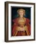 Portrait of Anne of Cleves (1515-57) 1539-Hans Holbein the Younger-Framed Giclee Print