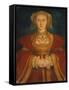 Portrait of Anne of Cleves, 1539-Hans Holbein the Younger-Framed Stretched Canvas