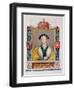 Portrait of Anne of Cleves 4th Queen of Henry VIII from "Memoirs of the Court of Queen Elizabeth"-Sarah Countess Of Essex-Framed Giclee Print