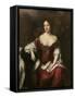 Portrait of Anne, Queen of Great Britain and Ireland-William Wissing-Framed Stretched Canvas