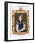 Portrait of Anne Russell (D.1604) Countess of Warwick from 'Memoirs of the Court of Queen Elizabeth-Sarah Countess Of Essex-Framed Giclee Print