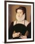 Portrait of Anne Waltham, 1572-Francois Quesnel-Framed Giclee Print