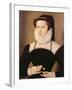 Portrait of Anne Waltham, 1572-Francois Quesnel-Framed Giclee Print