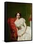 Portrait of Annie Gambart-William Powell Frith-Framed Stretched Canvas