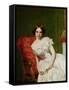 Portrait of Annie Gambart-William Powell Frith-Framed Stretched Canvas