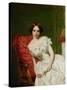 Portrait of Annie Gambart-William Powell Frith-Stretched Canvas