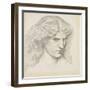 Portrait of Annie Miller, 1860s-Dante Gabriel Charles Rossetti-Framed Giclee Print