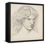 Portrait of Annie Miller, 1860s-Dante Gabriel Charles Rossetti-Framed Stretched Canvas