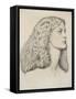 Portrait of Annie Miller, C.1860-Dante Gabriel Rossetti-Framed Stretched Canvas