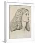 Portrait of Annie Miller, C.1860-Dante Gabriel Rossetti-Framed Giclee Print