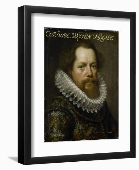 Portrait of Anthonie Van Utenhove-Paulus Moreelse-Framed Art Print