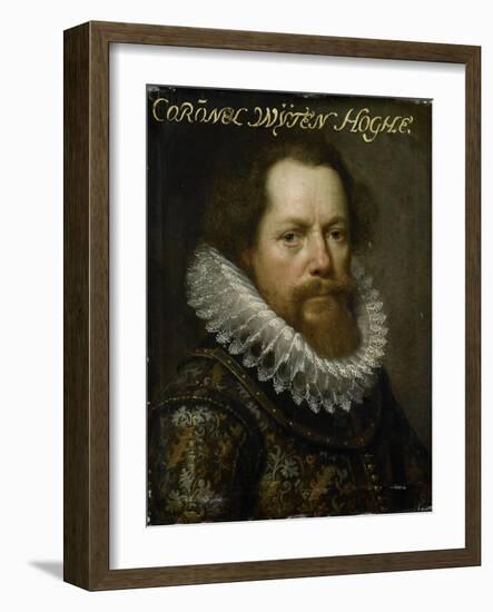 Portrait of Anthonie Van Utenhove-Paulus Moreelse-Framed Art Print