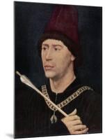 Portrait of Antoine, Bastard of Burgundy, C1456-Rogier van der Weyden-Mounted Giclee Print