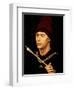 Portrait of Antoine De Bourgogne-Rogier van der Weyden-Framed Giclee Print