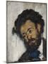 Portrait of Antoine-Fortuné Marion, c.1871-Paul Cezanne-Mounted Giclee Print