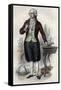 Portrait of Antoine Laurent de Lavoisier (1743-1794), French chemist-French School-Framed Stretched Canvas