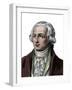 Portrait of Antoine Laurent de Lavoisier (1743-1794), French chemist-French School-Framed Giclee Print