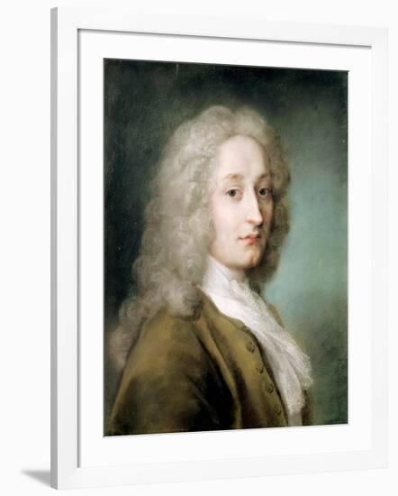 Portrait of Antoine Watteau (1684-1721)-Rosalba Carriera-Framed Giclee Print