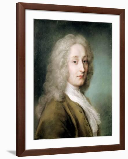 Portrait of Antoine Watteau (1684-1721)-Rosalba Carriera-Framed Giclee Print