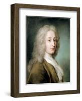 Portrait of Antoine Watteau (1684-1721)-Rosalba Carriera-Framed Giclee Print