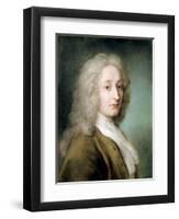 Portrait of Antoine Watteau (1684-1721)-Rosalba Carriera-Framed Giclee Print