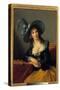 Portrait of Antoinette Elisabeth Marie D'aguesseau, Countess of Segur (1756-1828), 1785 (Oil on Can-Elisabeth Louise Vigee-LeBrun-Stretched Canvas