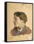 Portrait of Anton Chekhov (1860-1904)-Isaak Ilyich Levitan-Framed Stretched Canvas