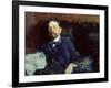 Portrait of Anton Chekhov-Peter Alexandrovich Nilus-Framed Giclee Print