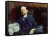Portrait of Anton Chekhov-Peter Alexandrovich Nilus-Framed Stretched Canvas