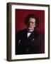 Portrait of Anton Grigoryevich Rubinstein, 1881-Ilya Efimovich Repin-Framed Giclee Print