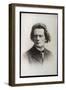 Portrait of Anton Rubinstein (1829-1894), Russian pianist, composer and conductor-French Photographer-Framed Giclee Print