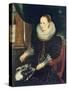 Portrait of Antonia Canis-Cornelis de Vos-Stretched Canvas