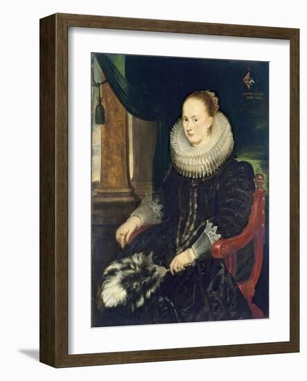 Portrait of Antonia Canis-Cornelis de Vos-Framed Giclee Print