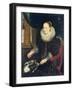 Portrait of Antonia Canis-Cornelis de Vos-Framed Giclee Print