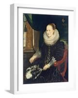 Portrait of Antonia Canis-Cornelis de Vos-Framed Giclee Print