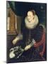 Portrait of Antonia Canis-Cornelis de Vos-Mounted Giclee Print