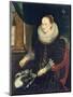 Portrait of Antonia Canis-Cornelis de Vos-Mounted Giclee Print