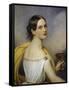 Portrait of Antonia Wallinger, 1840-Joseph Karl Stieler-Framed Stretched Canvas