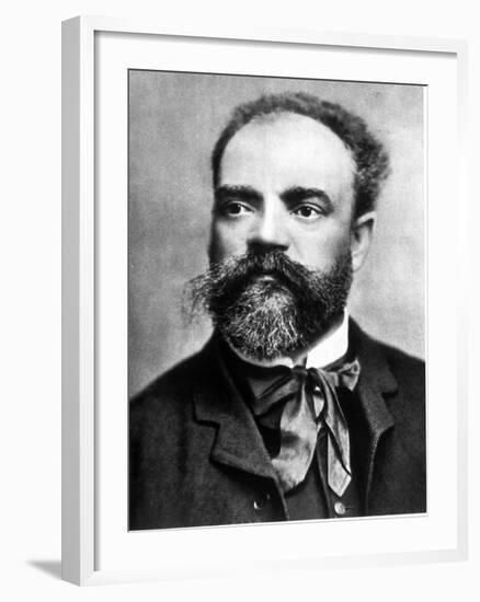 Portrait of Antonin Dvorak, Czech Composer, 1841-1904-null-Framed Photographic Print