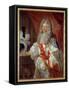 Portrait of Antonin Nompar De Caumont, Duke of Lauzun (1633-1723) Marechal of France and Spousal Of-Pierre Mignard-Framed Stretched Canvas