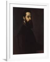 Portrait of Antonio Anselmi-Titian (Tiziano Vecelli)-Framed Giclee Print