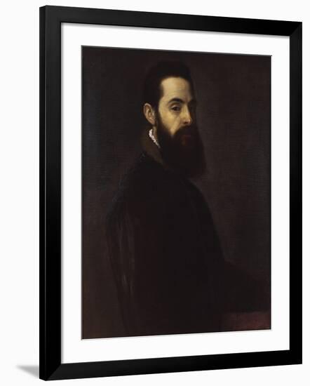 Portrait of Antonio Anselmi-Titian (Tiziano Vecelli)-Framed Giclee Print