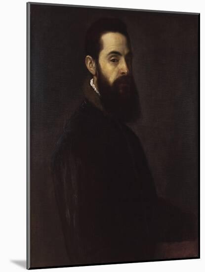 Portrait of Antonio Anselmi-Titian (Tiziano Vecelli)-Mounted Giclee Print