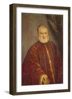 Portrait of Antonio Cappello-Jacopo Robusti Tintoretto-Framed Giclee Print