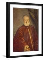 Portrait of Antonio Cappello-Jacopo Robusti Tintoretto-Framed Giclee Print