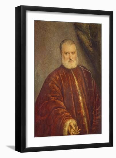 Portrait of Antonio Cappello-Jacopo Robusti Tintoretto-Framed Giclee Print