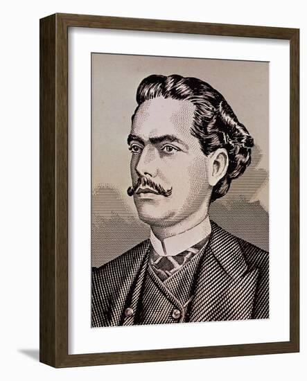 Portrait of Antonio De Castro Alves-null-Framed Giclee Print