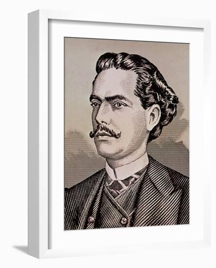 Portrait of Antonio De Castro Alves-null-Framed Giclee Print