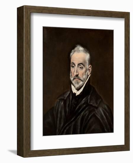 Portrait of Antonio De Covarrubias Y Leiva-El Greco-Framed Giclee Print