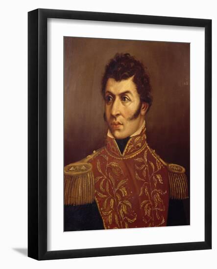 Portrait of Antonio Narino-null-Framed Giclee Print